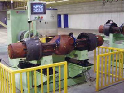 Máquina de prueba automática de rodaje de ejes